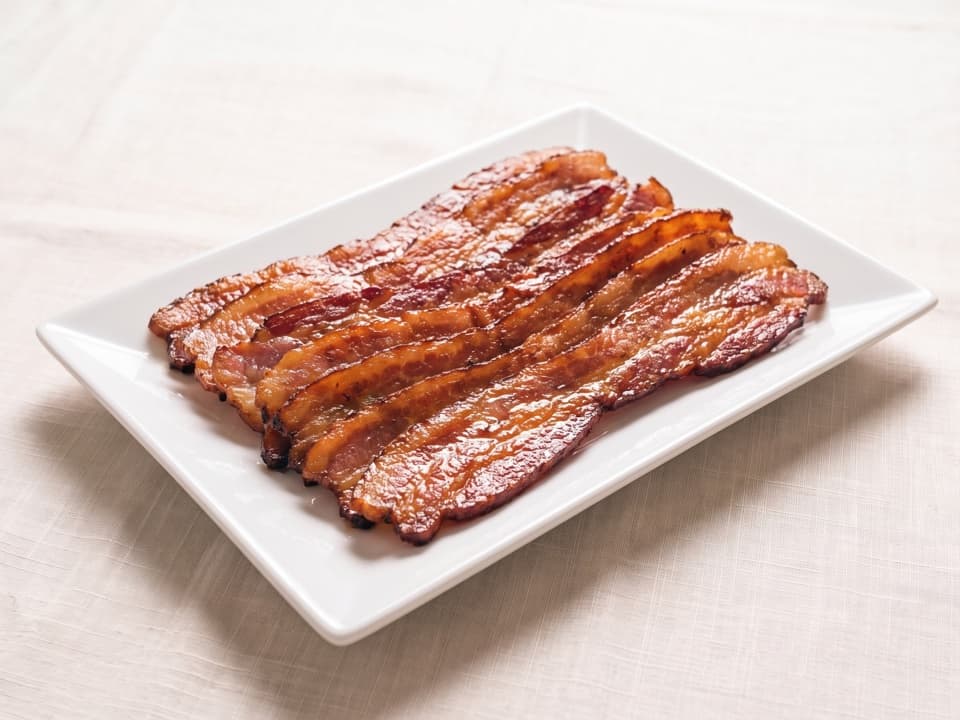 Applewood Bacon, Olive & Oregano catering