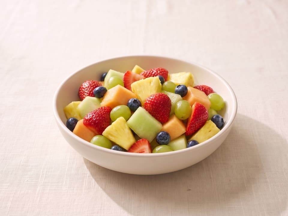 Fresh Fruit Salad, Olive & Oregano catering