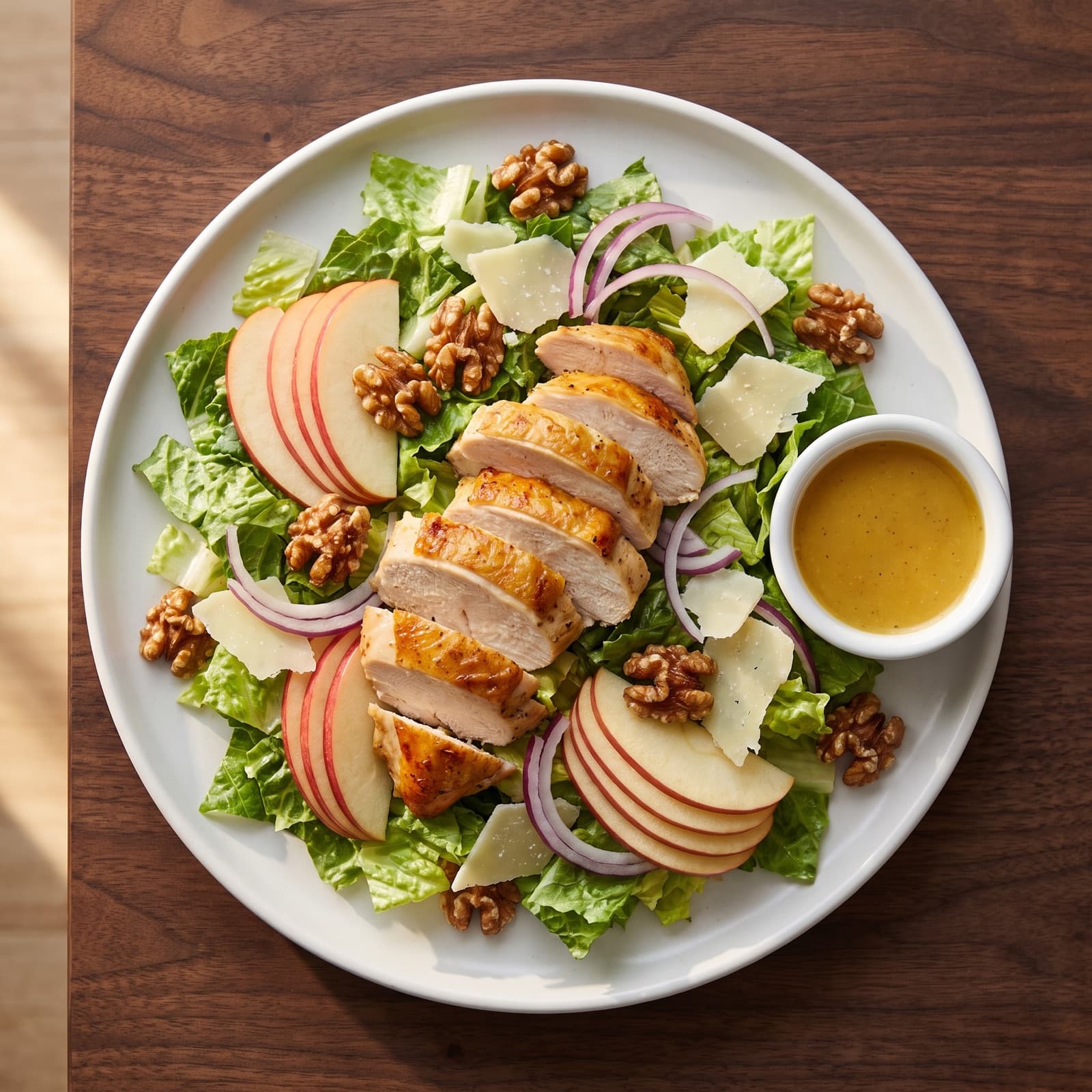 Roast Chicken and Apple: Roasted Chicken Salad